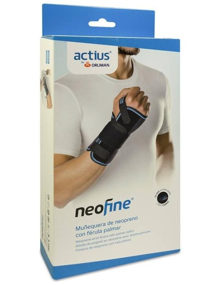 Orliman Neofine Muñequera De Neopreno Con Férula Palmar Izquierda Talla 1 Acn504I, 1 Unidad