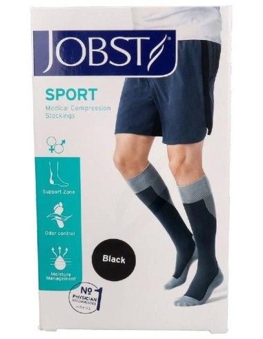 Jobst Calcetín Sport Ccl1 Negro Negro Talla M 1 Par