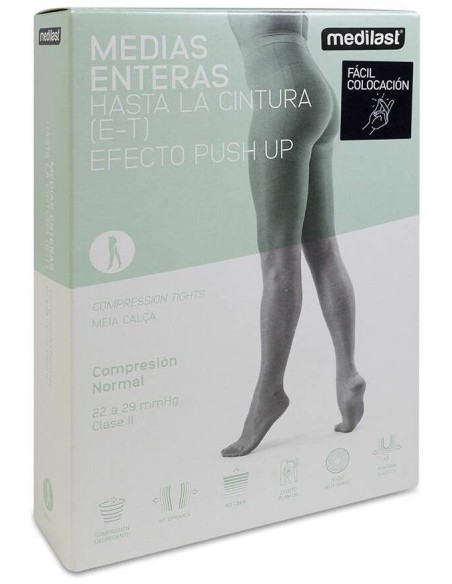 Medilast Panty Para Varices De Fácil Colocación 432 Beige Talla L, 1 Unidad