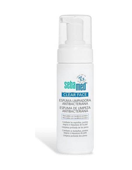 Sebamed Clear Face Espuma Limpiadora Antibacteriana, 150 Ml