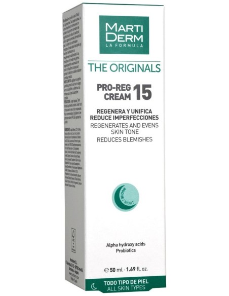 Martiderm Pro-Reg 15 Crema Regeneradora Forte, 50 Ml