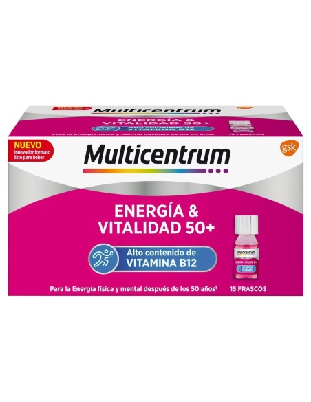 Multicentrum Energia Y Vitalidad Sabor Frambuesa 15 Amp