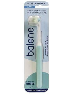 Balene Cepillo Dental Suave Verde Agua, 1 Unidad