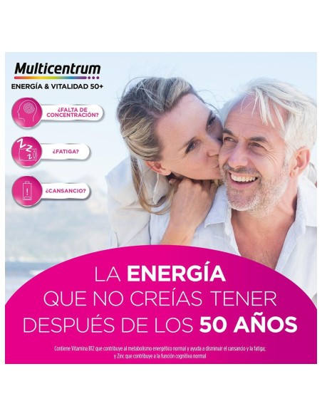 Multicentrum Energia Y Vitalidad Sabor Frambuesa 15 Amp