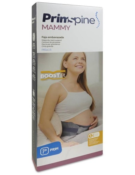 Prim Primspine Mammy Faja Lumbar Embarazada Beige Ref. 615 Talla Única, 1 Unidad