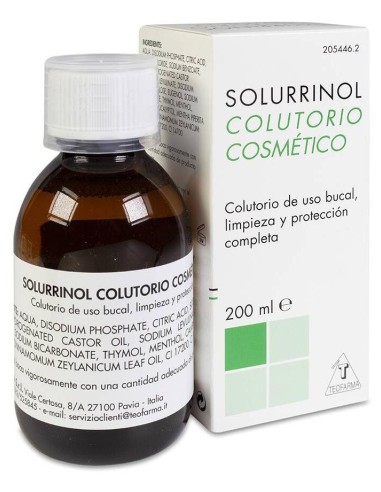 Teofarma Solurrinol Colutorio Cosmético 200Ml