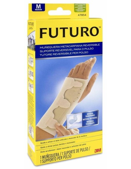 Futuro Muñequera Con Férula Reversible Metacarpiana Talla M, 1 Ud