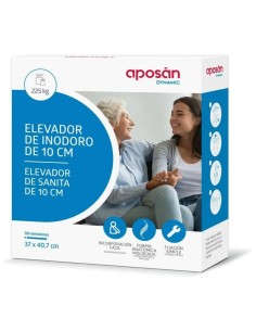 Aposán Dynamic Elevador De Inodoro 10 Cm, 1 Unidad