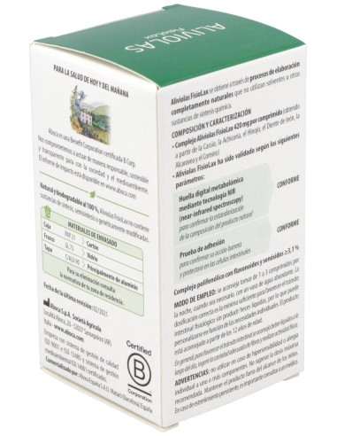 Aboca Aliviolas Fisiolax, 90 Comprimidos