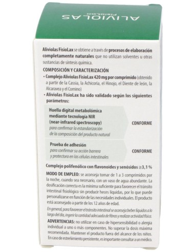 Aboca Aliviolas Fisiolax, 90 Comprimidos