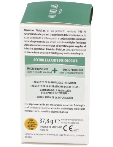 Aboca Aliviolas Fisiolax, 90 Comprimidos