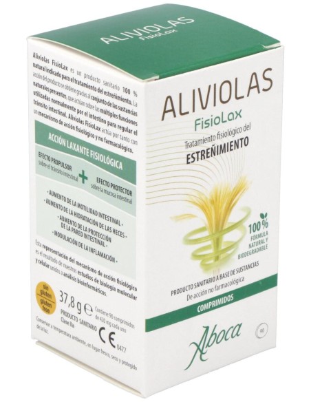 Aboca Aliviolas Fisiolax, 90 Comprimidos