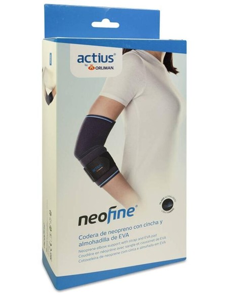 Orliman Neofine Codera De Neopreno Con Cincha Y Almohadilla De Eva Acn403 Talla 4 29-32 Cm, 1 Unidad
