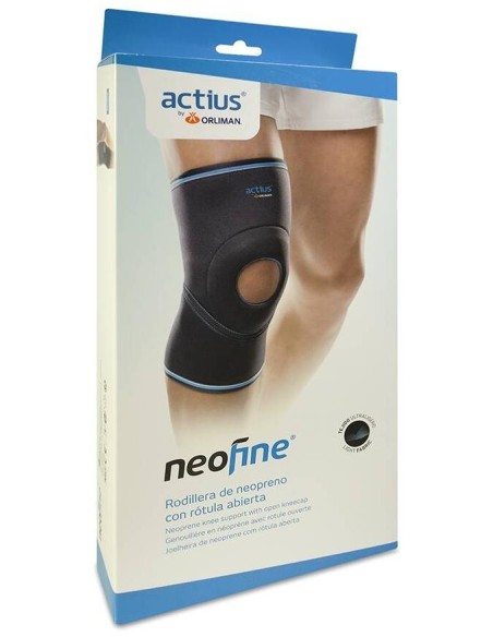 Orliman Neofine Rodillera De Neopreno Con Rótula Abierta Acn803 Talla 2, 1 Unidad