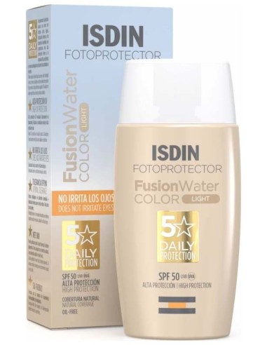 Isdin Fotoprotector Fusion Water Color Light Spf 50, 50 Ml