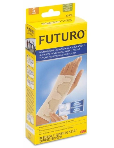Futuro Muñequera Con Férula Reversible Metacarpiana Talla S, 1 Ud