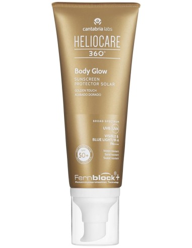 Heliocare 360º Spf 50+ Body Glow Protector Solar, 100 Ml