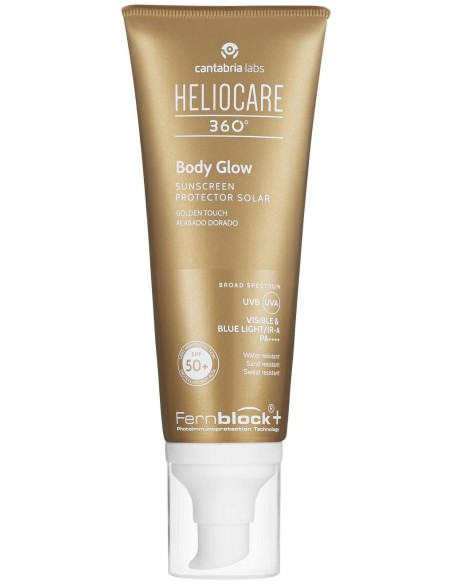 Heliocare 360º Spf 50+ Body Glow Protector Solar, 100 Ml
