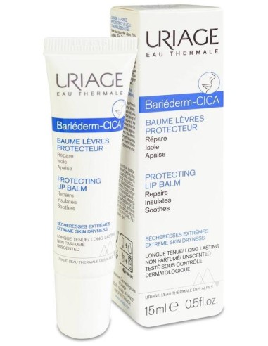 Uriage Bariederm Reparador Labios Agrietados, 15 Ml