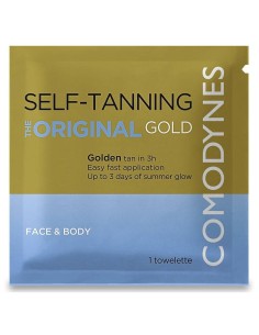 Comodynes Self-Tanning Color Uniforme Natural Toallitas, 8 Uds