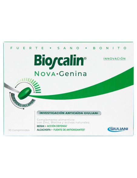 Bioscalin Nova Genina Complemento Alimenticio Anticaída, 30 Comprimidos