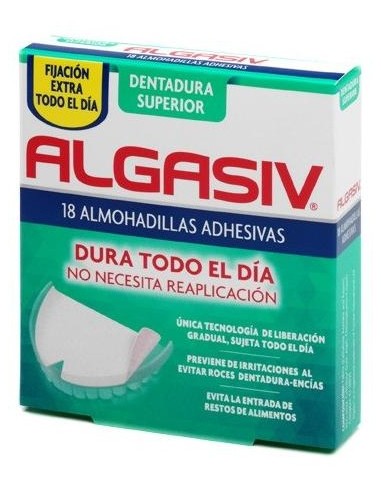 Algasiv Almohadillas Adhesivas Superiores, 18 Uds