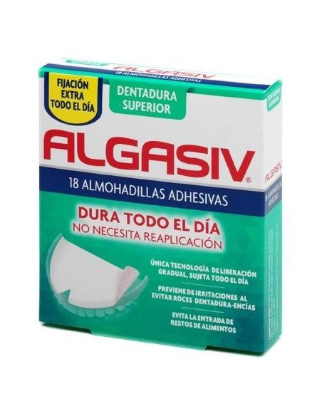 Algasiv Almohadillas Adhesivas Superiores, 18 Uds