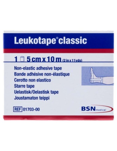 Leukotape Classic 5 Cm X 10 M, 1 Ud