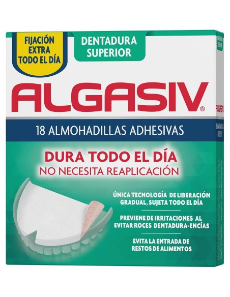 Algasiv Almohadillas Adhesivas Superiores, 18 Uds
