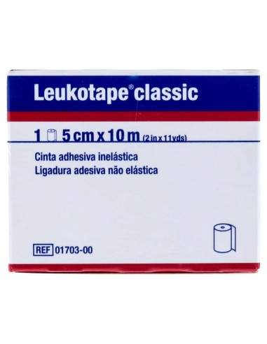Leukotape Classic 5 Cm X 10 M, 1 Ud
