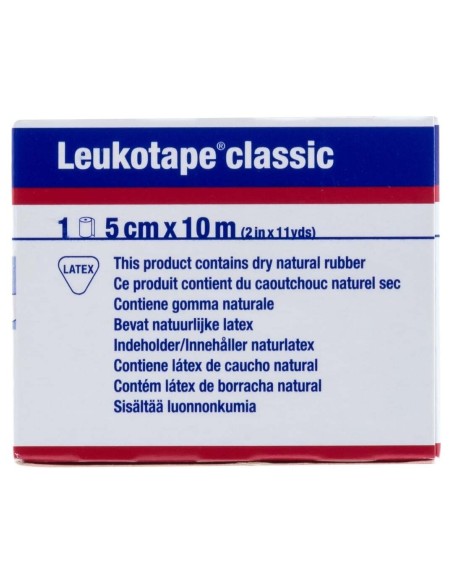 Leukotape Classic 5 Cm X 10 M, 1 Ud