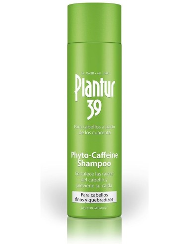Plantur 39 Champú Para Cabellos Teñidos Y Estresados, 250Ml