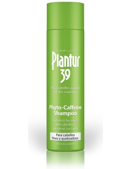 Plantur 39 Champú Para Cabellos Teñidos Y Estresados, 250Ml