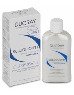 Ducray Squanorm Champú Tratante Anticaspa Caspa Seca, 200 Ml