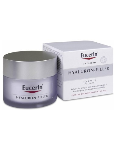Eucerin Hyaluron Filler Antiedad Día Spf 15+, 50 Ml