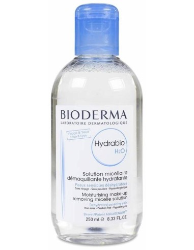 Bioderma Hydrabio H2O Agua Micelar Piel Deshidratada, 200 Ml