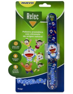 Relec Pulsera Con Citronela Doraemon, 1 Unidad