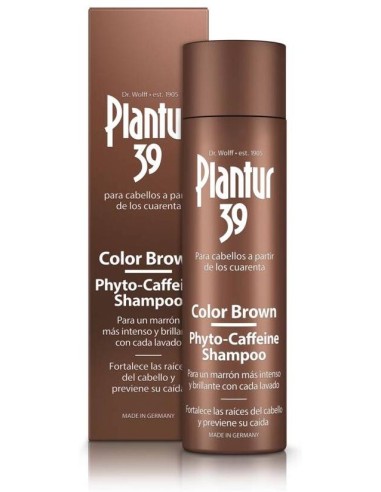 Plantur 39 Champú Cabellos Oscuros, 250 Ml