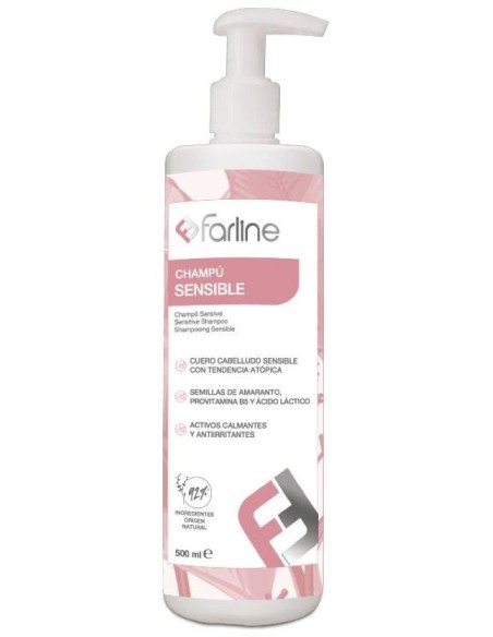 Farline Champú Sensible, 500 Ml
