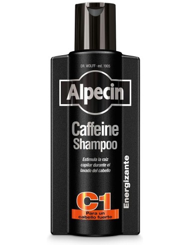Alpecin C1 Black Edition Champú Con Cafeína, 375 Ml