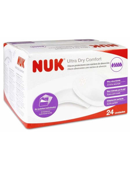 Nuk Drycomfort Discos Protectores Ultra, 24 Uds