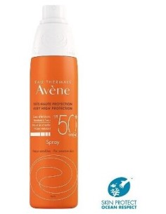 Avène Spray Solar Spf50+ Pieles Sensibles 200Ml