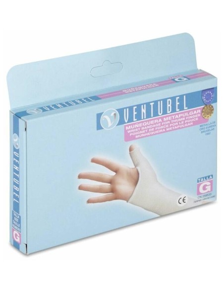 Ventubel Muñequera Metapulgar Talla Mediana, 1 Unidad