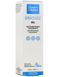 Martiderm® Driosec Gel Antitranspirante Desodorante 75Ml
