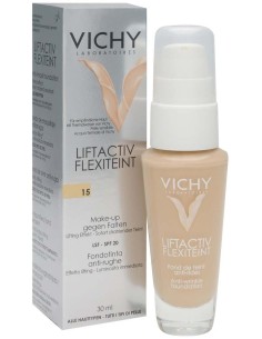 Vichy Flexilift Teint 15 Opal Fondo De Maquillaje Antiarrugas, 30 Ml