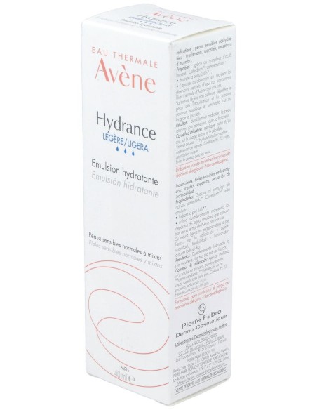 Avène Hydrance Uv Emulsión Hidratante Ligera, 40 Ml