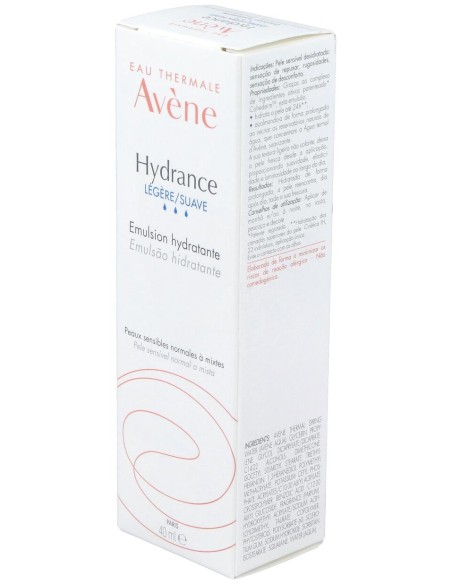 Avène Hydrance Uv Emulsión Hidratante Ligera, 40 Ml