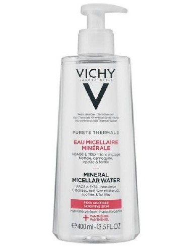 Vichy Pureté Thermale Solución Micelar Calmante 3 En 1, 400 Ml
