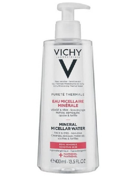 Vichy Pureté Thermale Solución Micelar Calmante 3 En 1, 400 Ml