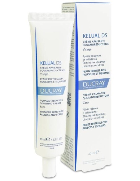 Ducray Kelual Ds Crema Queratorreductora Anti-Recidivas, 40 Ml